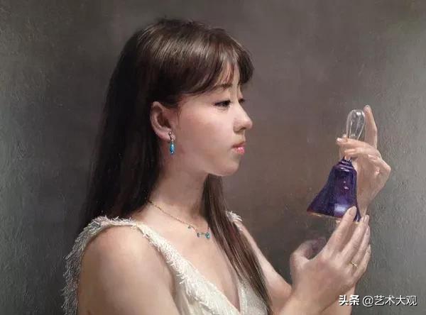 木原和敏人物油画,日本画家超写实人物油画欣赏