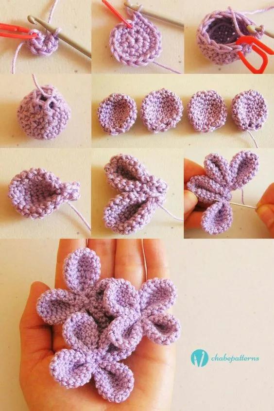 毛线钩织项链配饰教程,毛线钩织各种款式项链视频教程