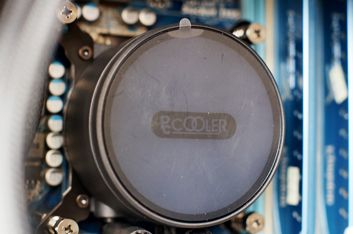 超频三散热器红海加强版,超频三降龙cpu散热器4热管