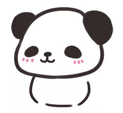 熊猫简笔画简单又好看小视频,简笔画熊猫怎么画简单又漂亮