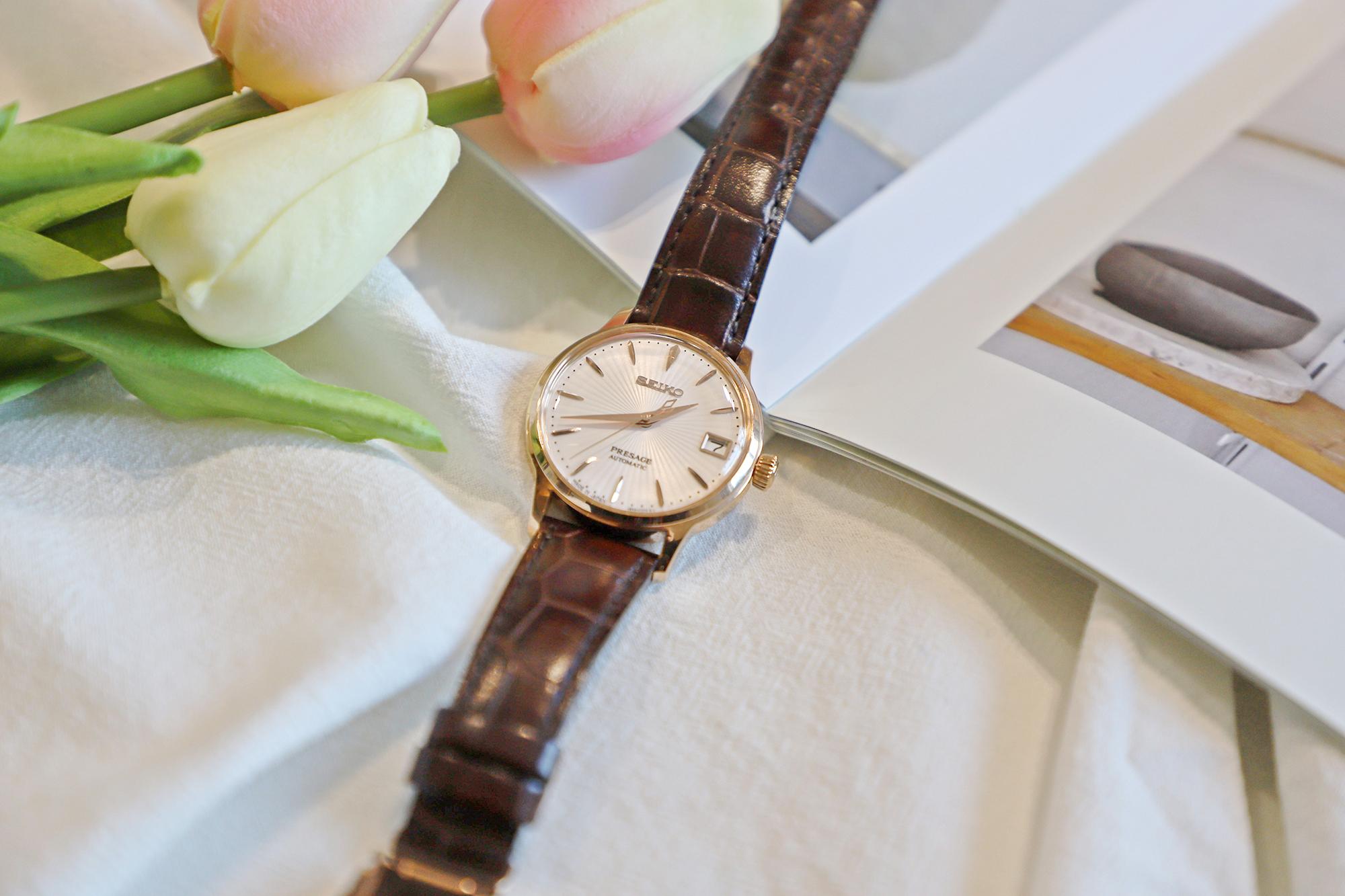 精工领航系列鸡尾酒女表,精工领航鸡尾酒复古系列手表怎样