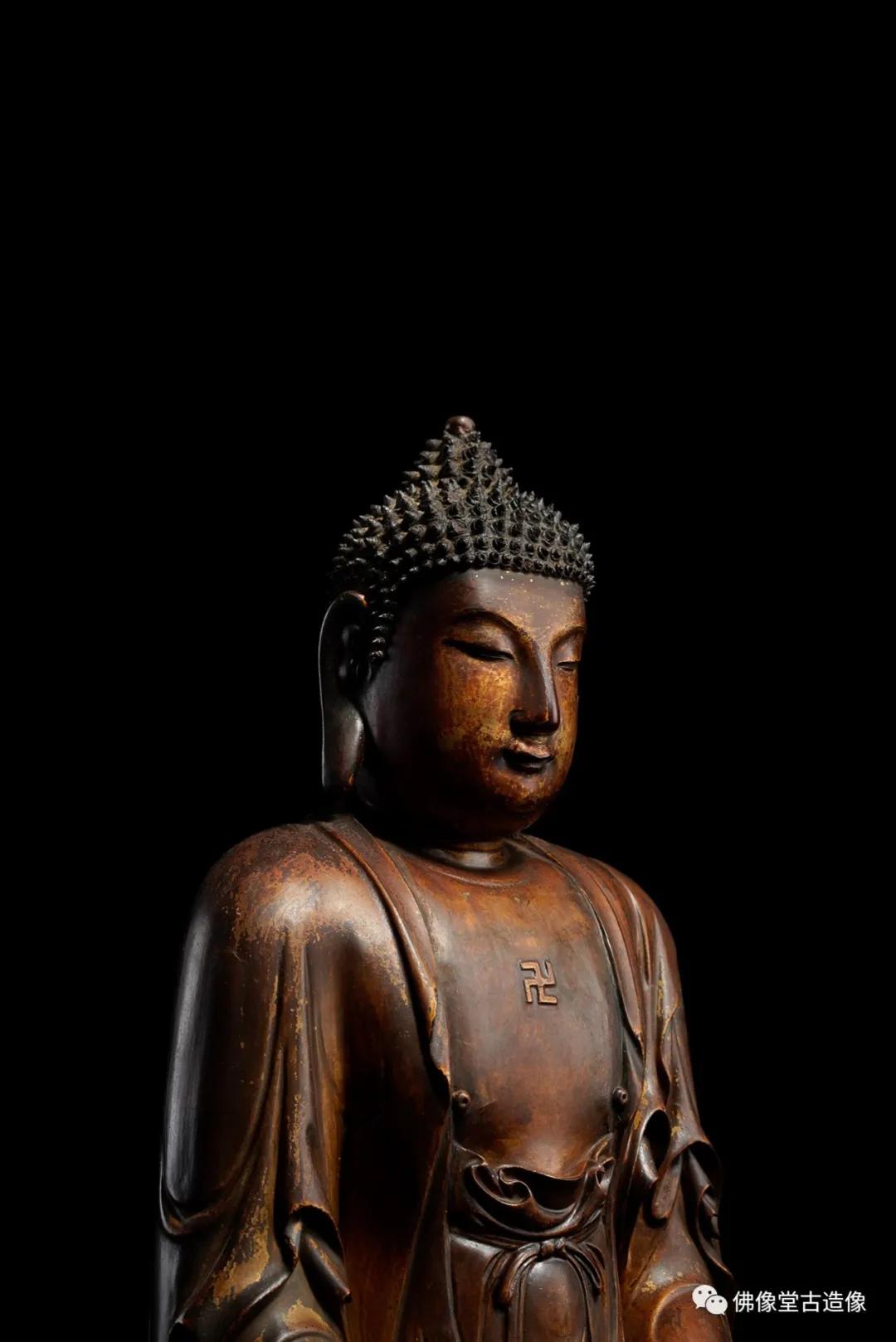 一尊佛像真品价格,漆木造像