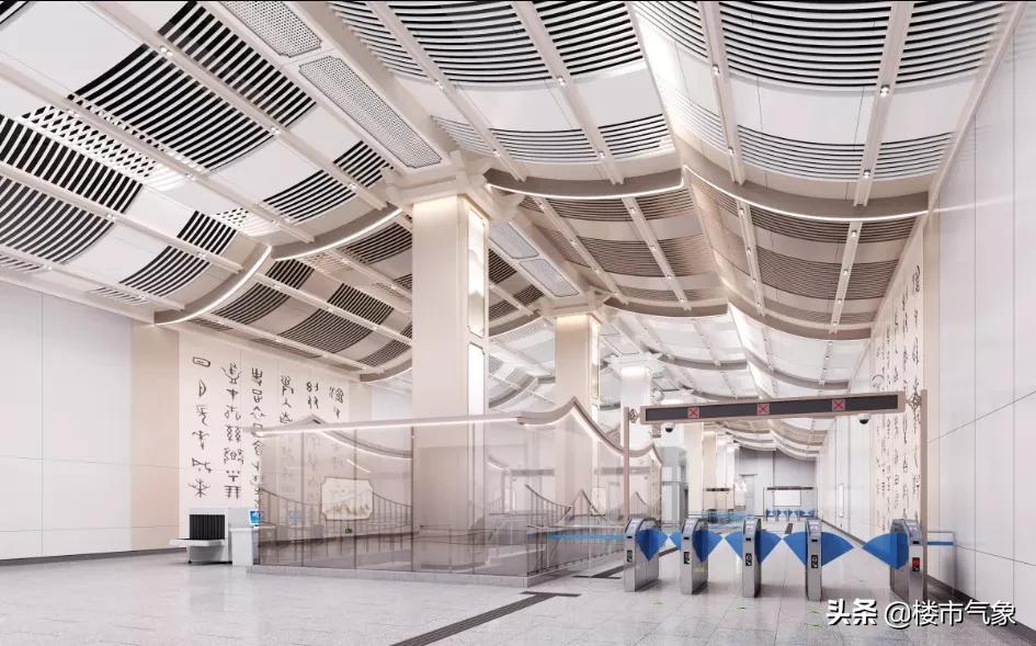 郑州地铁装修,郑州地铁3号线二期装修最新进展