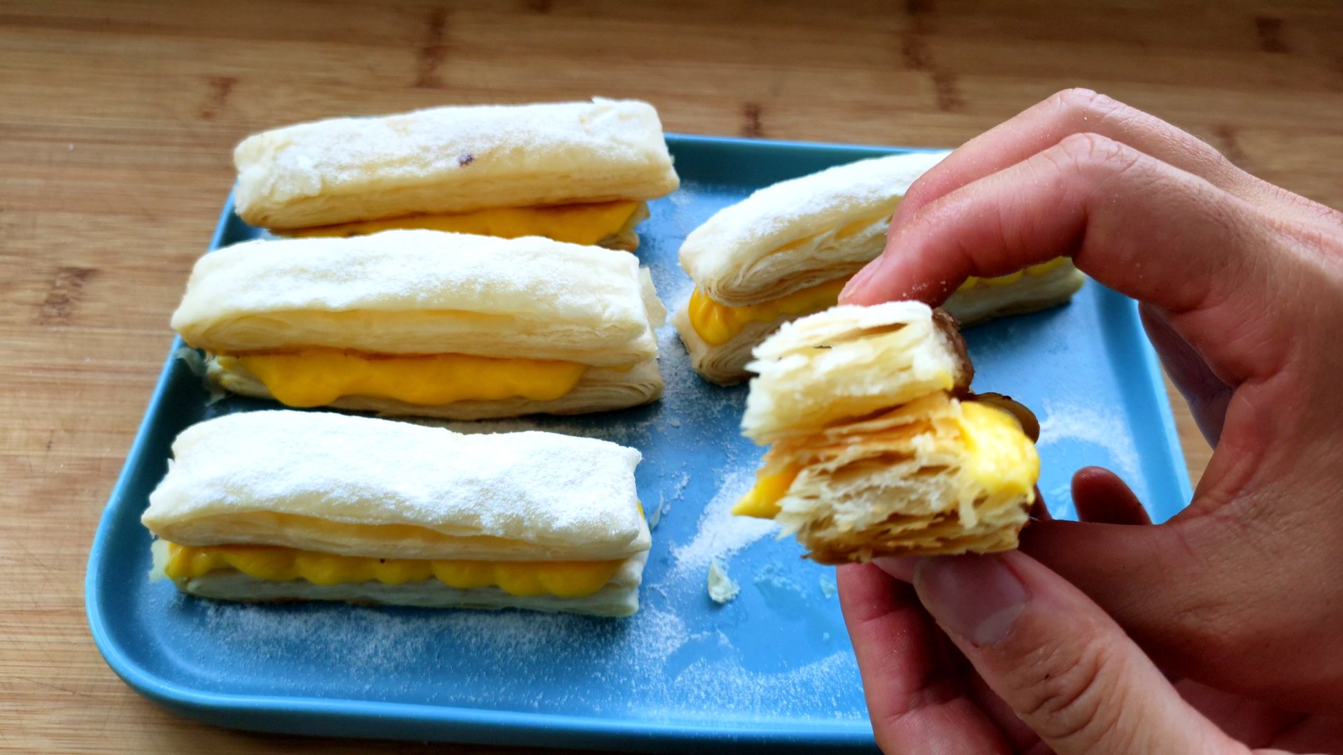 拿破仑酥皮怎样才不掉渣又酥,拿破仑酥正宗做法