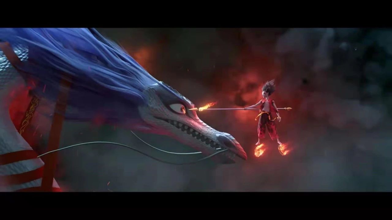 国漫哪吒之魔童降世变身,哪吒之魔童降世国漫巅峰