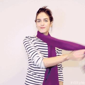 围巾怎么系更时髦,围巾怎么戴好看又好穿