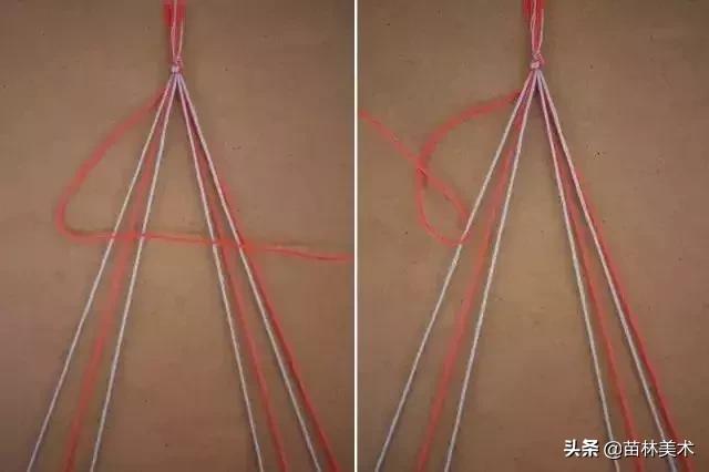 手工穿珠子手链的教程,手工手链编织教程