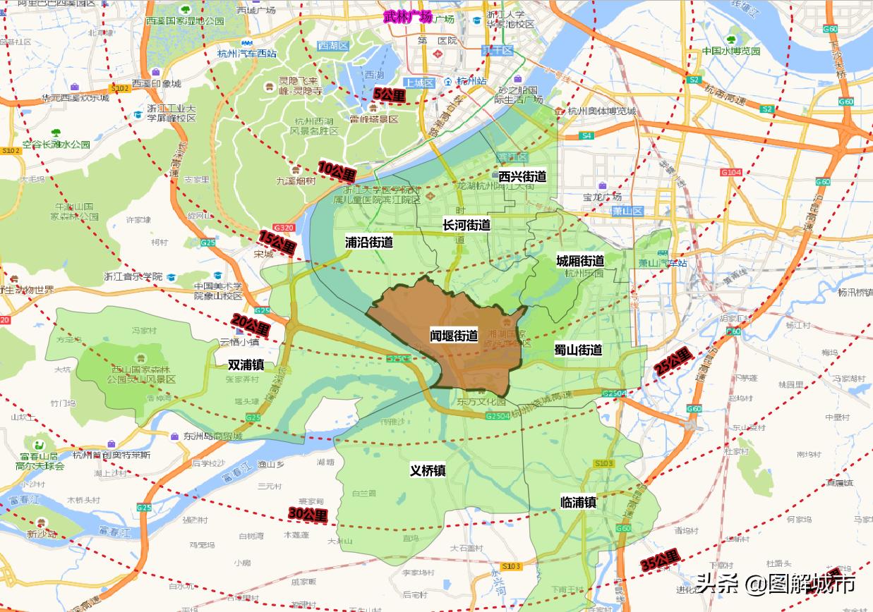 杭州主城区闻堰,杭州闻堰板块发展