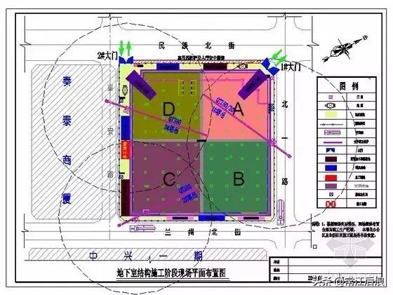 品茗施工现场平面布置图软件教程,如何制作施工总平面布置图