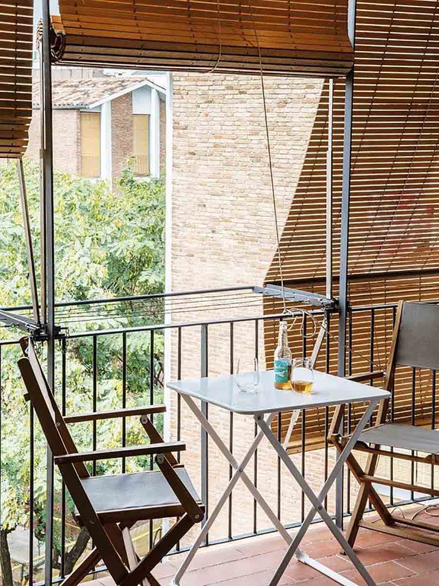 日式小型阳台晾衣,阳台晾衣就用它