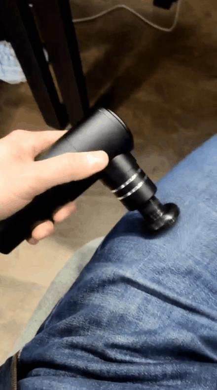 黑科技热敷筋膜枪,黑科技筋膜枪康佳