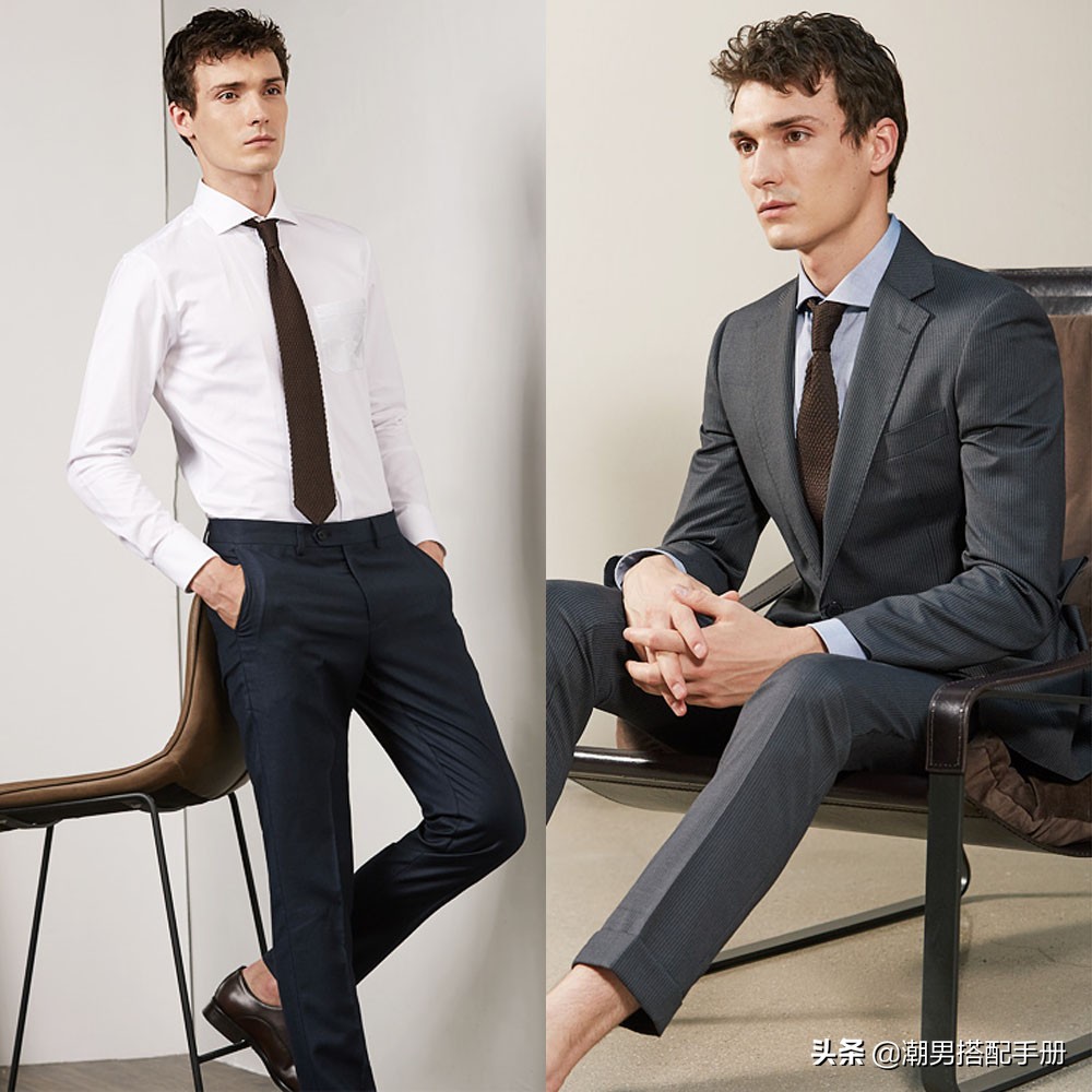 西服怎么穿出高级感男士,高品质的西服让你更有魅力
