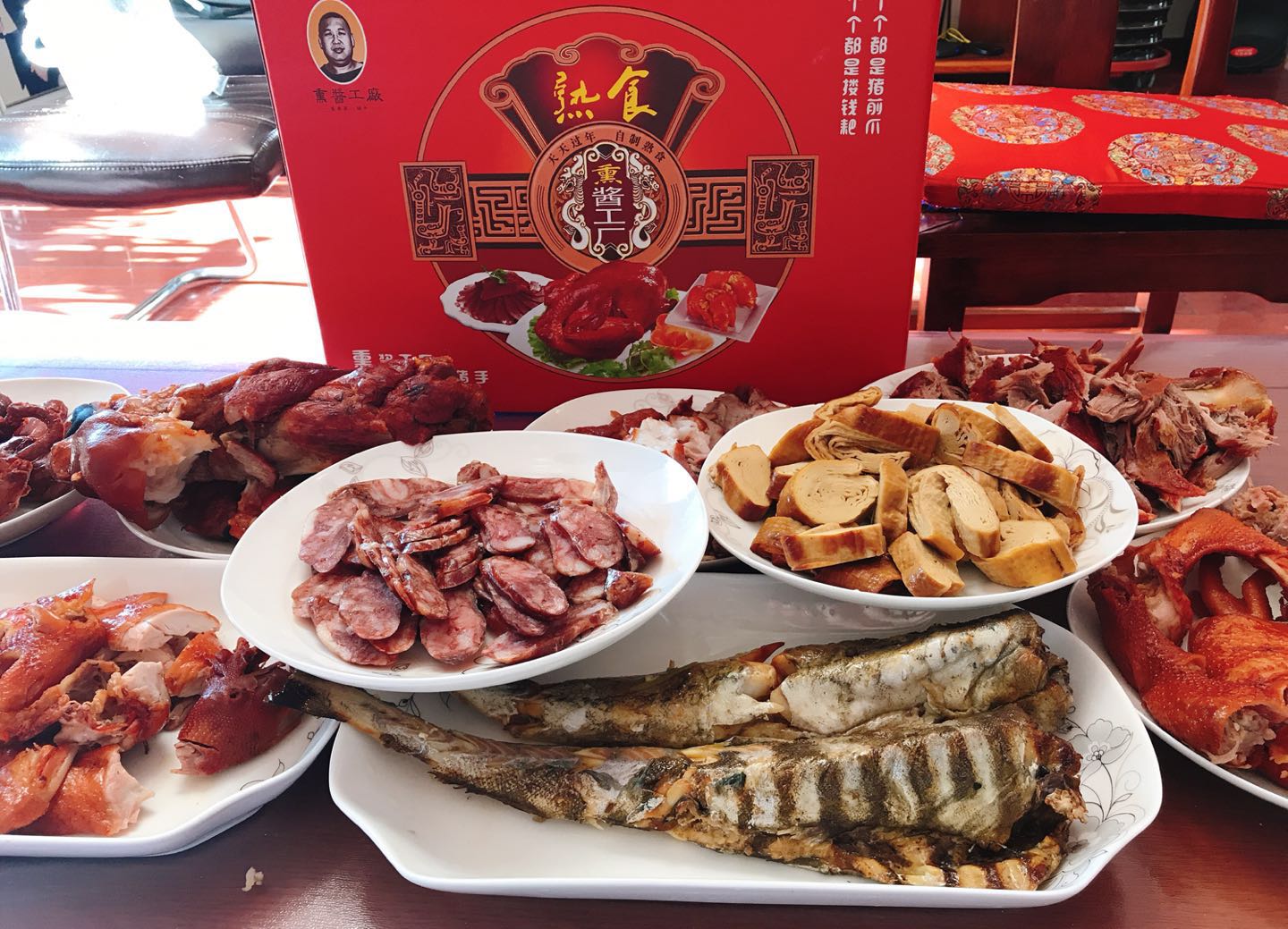 长春正宗熏酱猪蹄,长春第一马牙熏酱