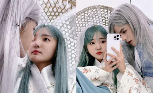 殷世航长隆偶遇小学生,路人视角殷世航跟小朋友