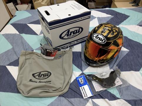 rx7x是街盔还是赛盔,arairx-7x头盔带刀侍卫拆箱