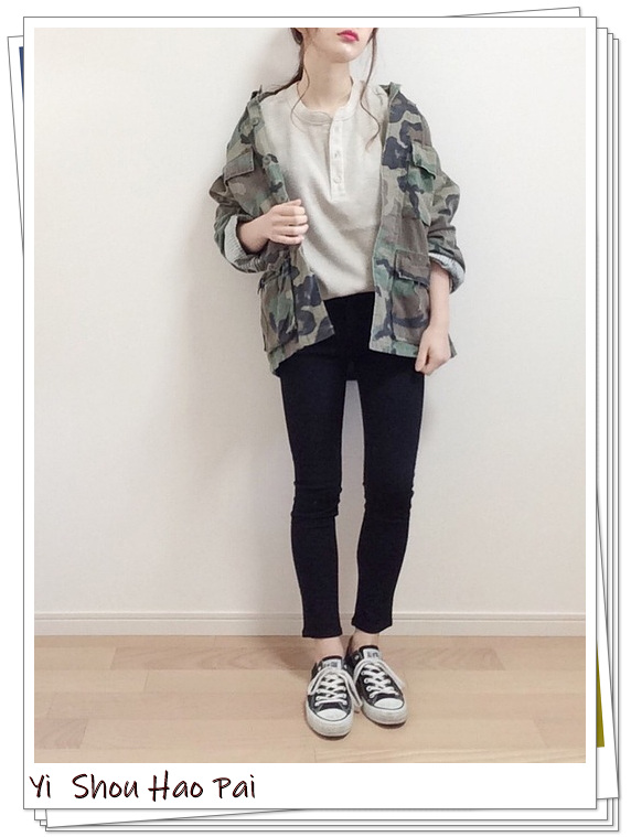 老外把这类衣服叫“Safari”，适合做春装！日本女人很流行穿