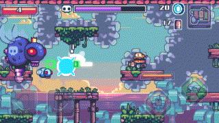 像素横版地牢闯关游戏,横版像素跳跃类型闯关游戏