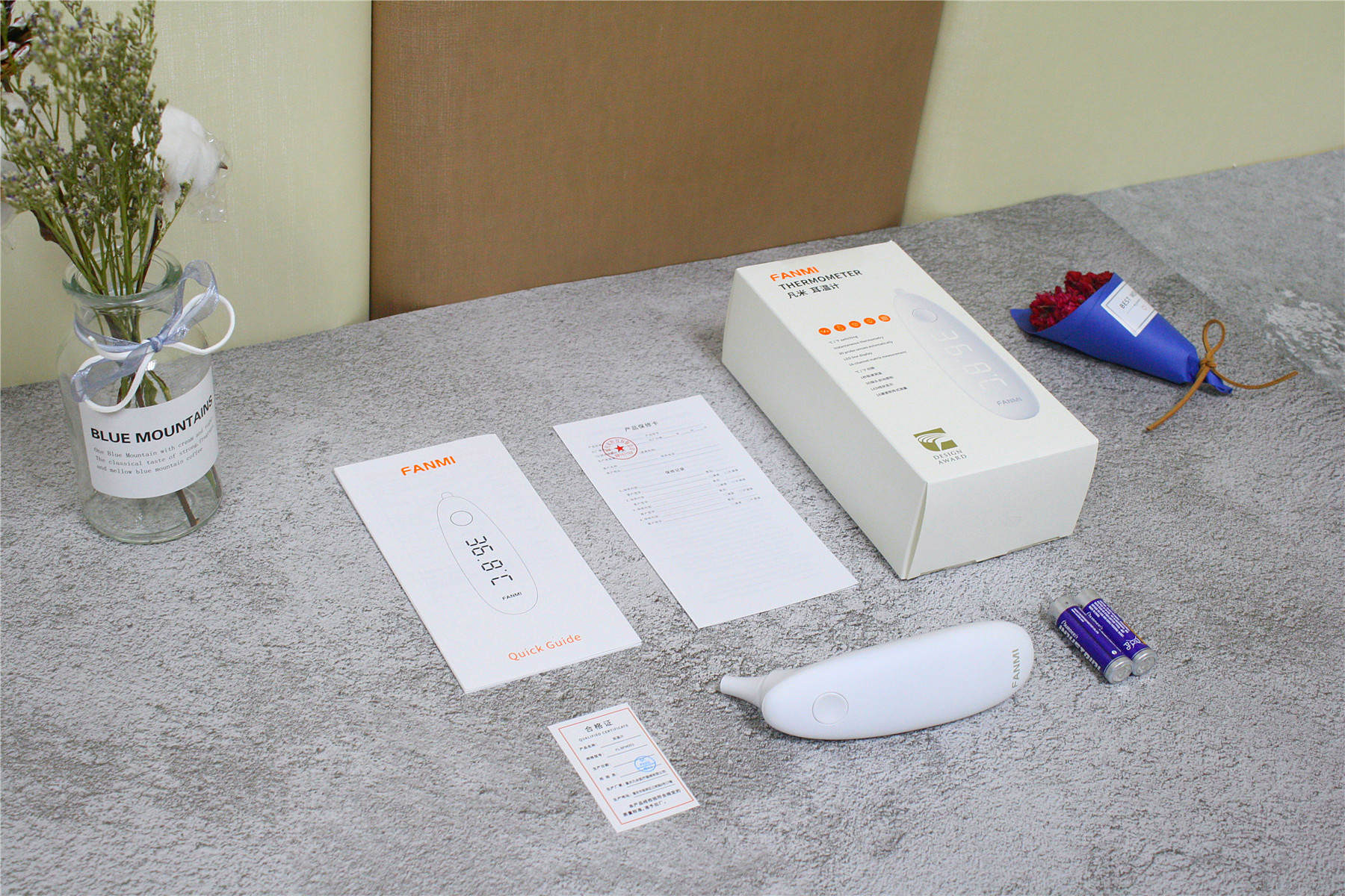 温度计凡米耳温枪,凡米耳温枪一秒测温