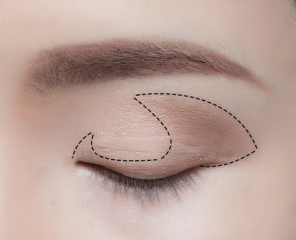 手残党单眼皮适合的眼影教程,原来手残党画眼影也没那么难