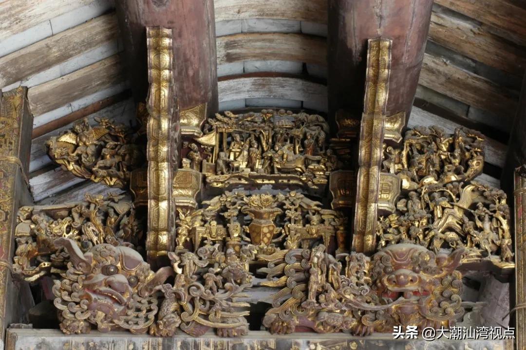 潮州木雕公祠视频,潮州木雕大神龛来历