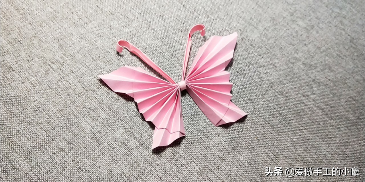 小蝴蝶折纸教程简单,小蝴蝶折纸手工教程大班