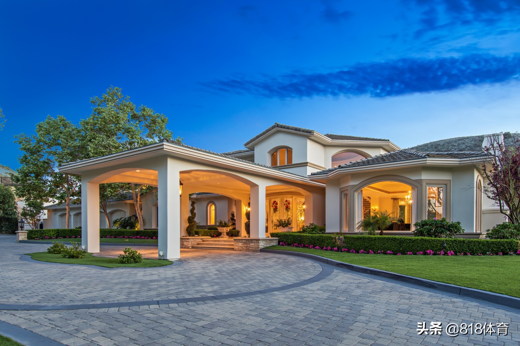 浓眉洛杉矶豪宅图片,浓眉美国豪宅出售