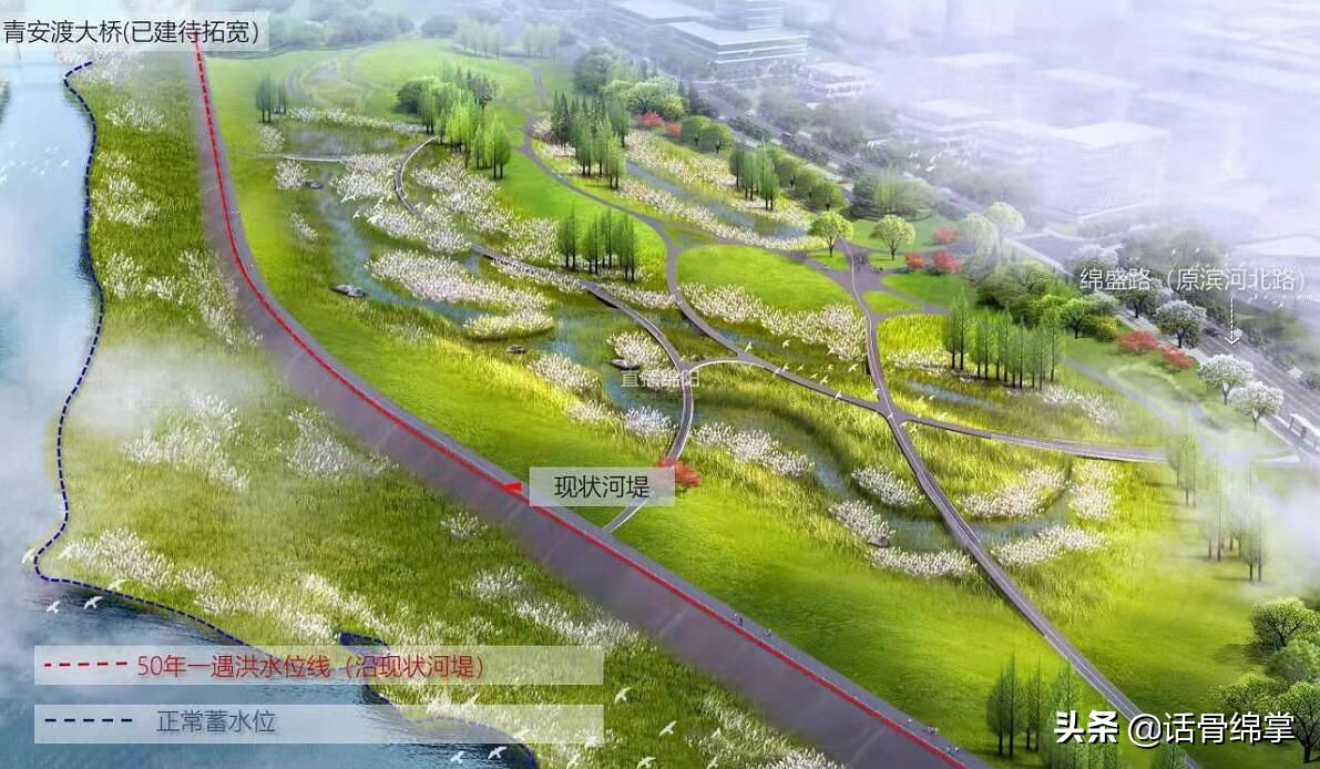 水上散步花中游玩~今年10月，安州生态绿廊示范区与你有约