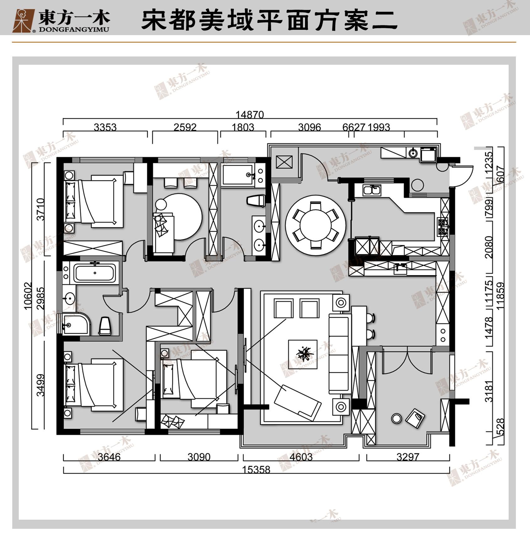 宋都美域轻奢装修,宋都美域沁园装修设计