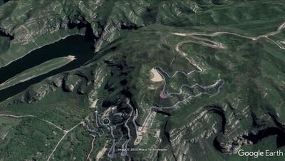 318国道最险的道路,318国道最危险路线实拍