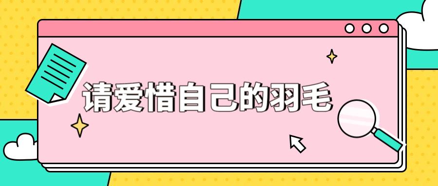 D80-《苏世明_我的经验与教训》-请爱惜你的羽毛