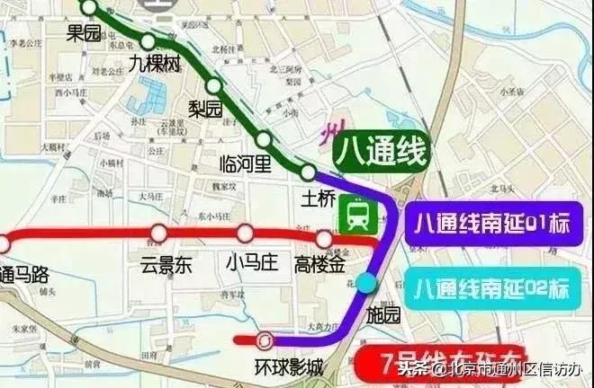 从潞城始发的地铁6号线西延了!8号南线也在试运行,还有10条地铁线路在建!(附地铁开通时间表)
