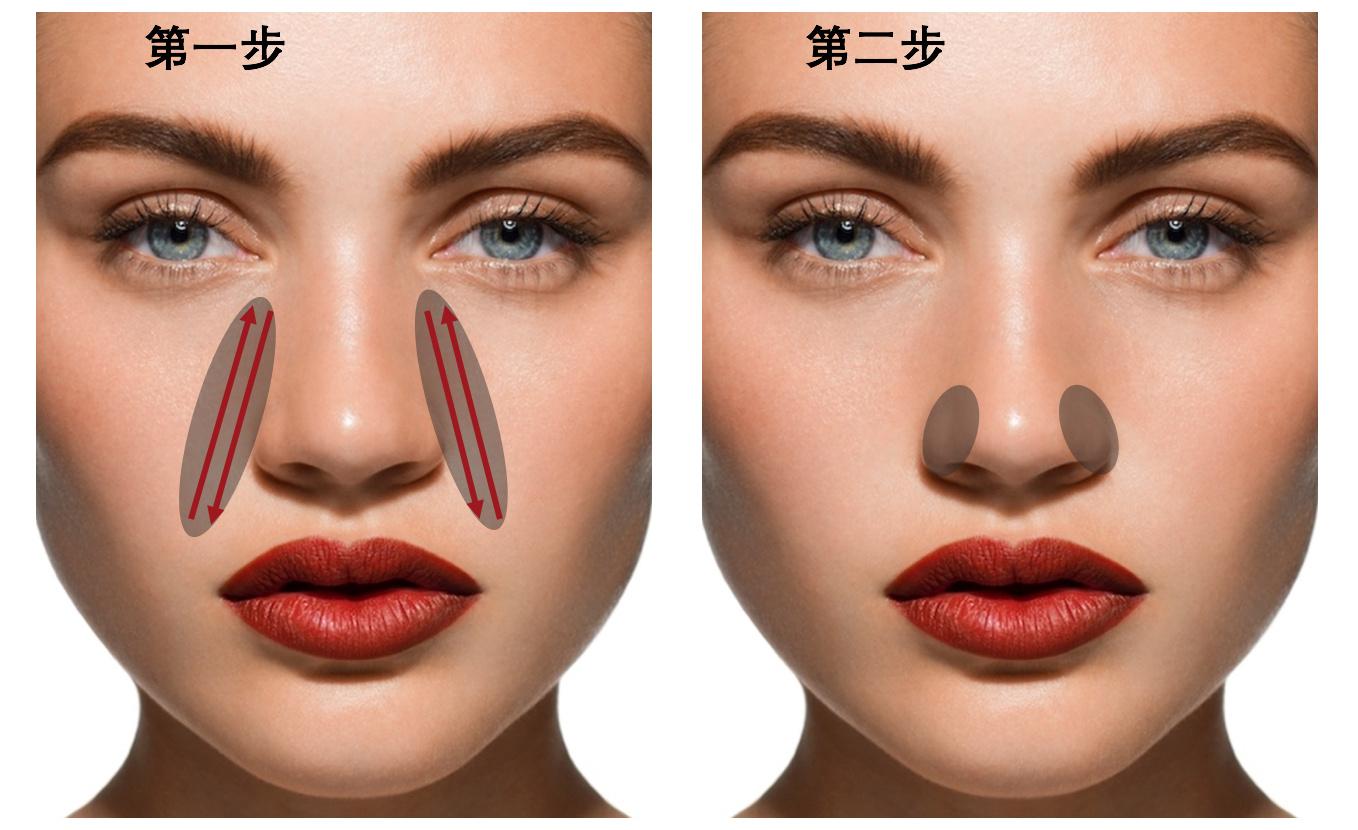 鼻头大怎么按摩变小图解,鼻头捏大的补救办法