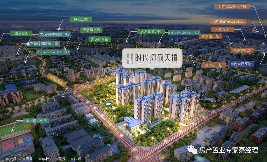 时代招商天禧旁边有没有地铁,时代招商天禧c户型