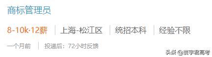 539分考入华东政法大学知识产权专业！工资高！好就业