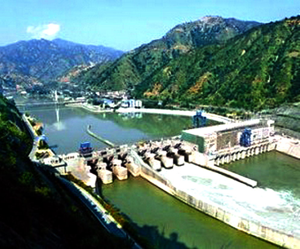 宏伟壮观的金沙江白鹤滩水电站,深山峡谷里的水电站