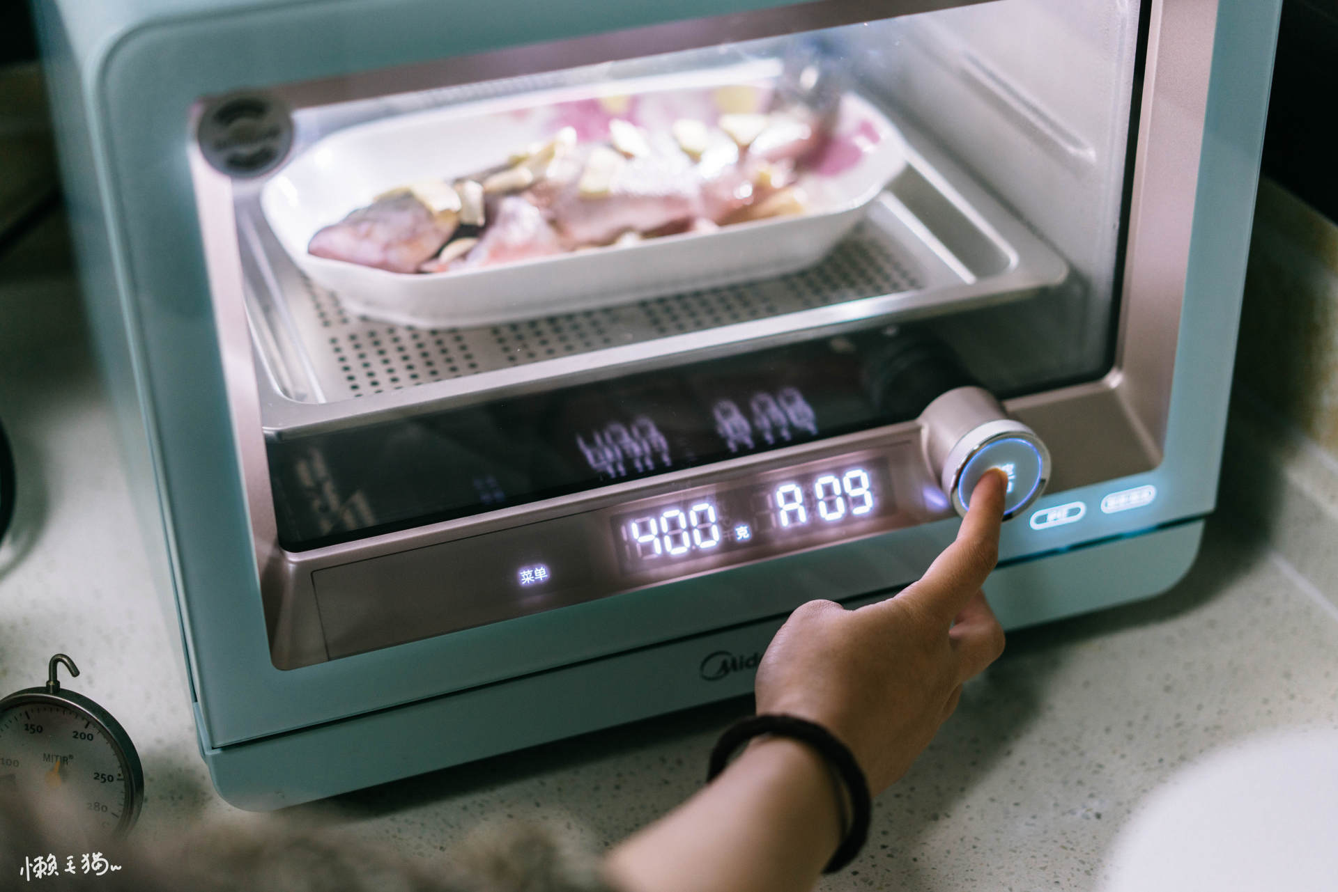 “蒸”香预警！厨房更新要有它，美的S5mini鸿蒙燃卡料理炉