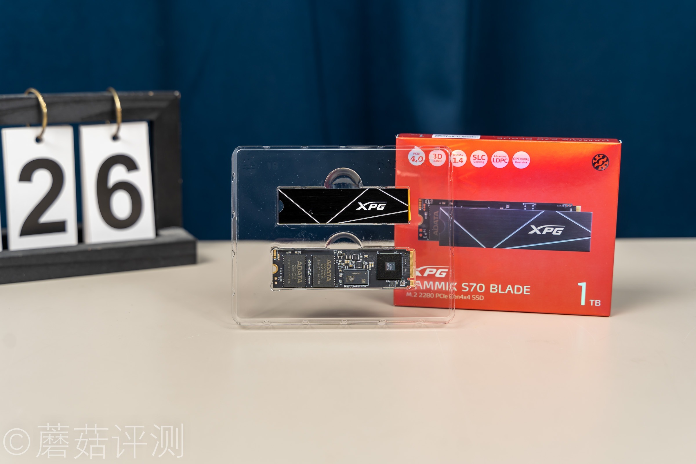 读取稳稳的过7400MB/s，非常给力、威刚翼龙S70Blade固态硬盘评测