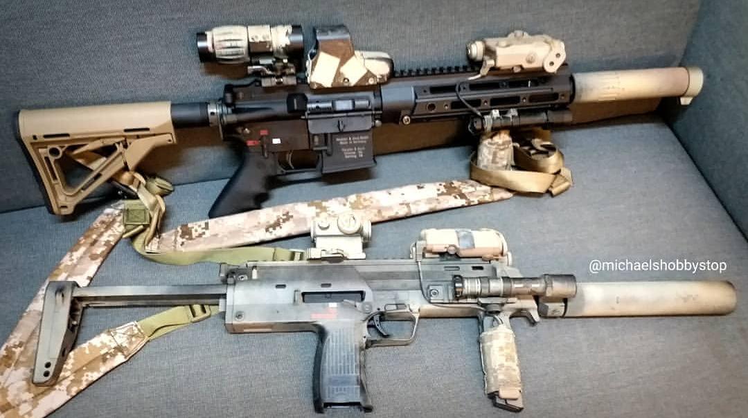 美军hk416和mk18,美军为什么喜欢用hk416