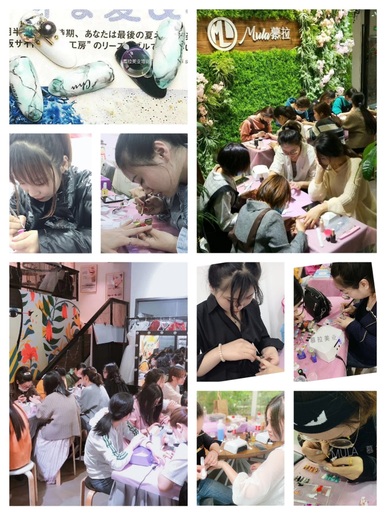 美甲学徒做美甲步骤,不会做美甲怎么开美甲店