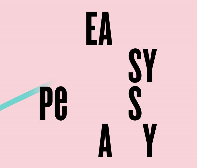 高级美妆品牌logo设计,easypeasy介绍