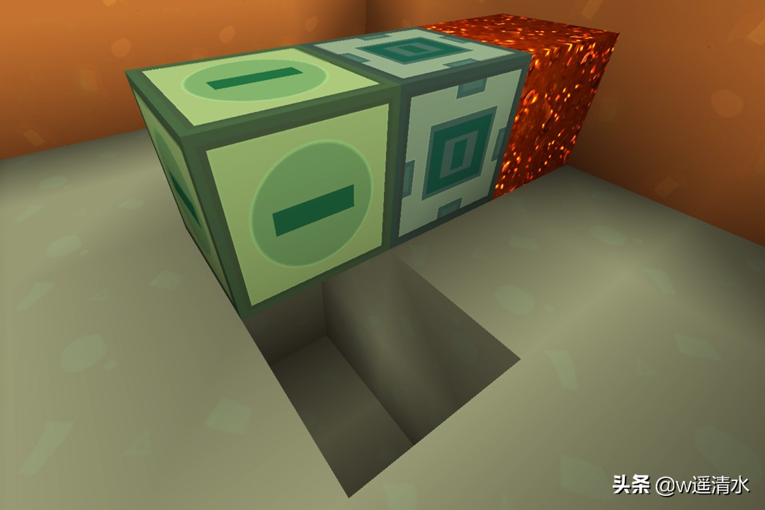 迷你世界自动门上下伸缩,迷你世界如何做上下伸缩门