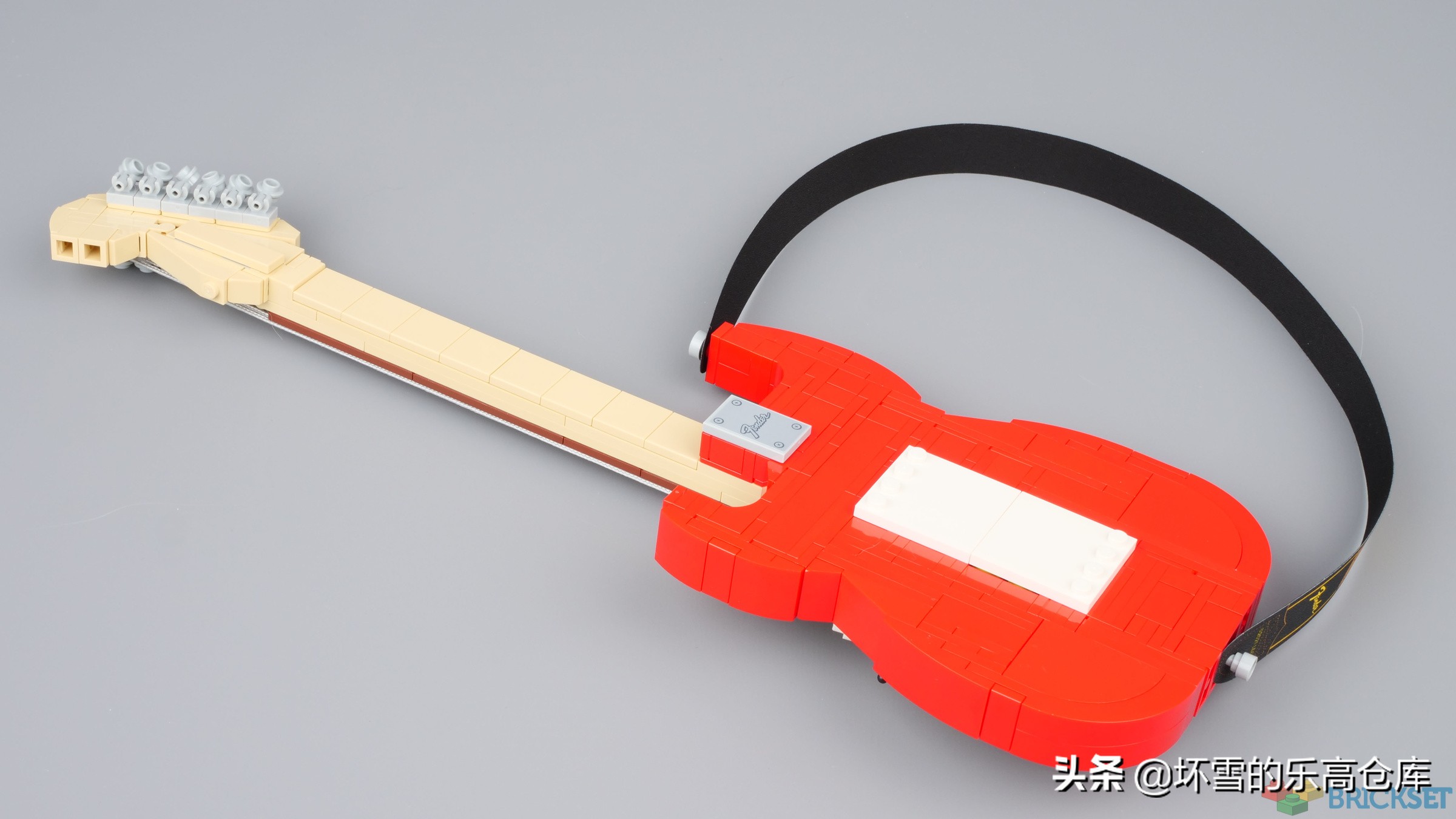乐高芬达电吉他,乐高小颗粒吉他