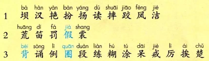 小学语文数学1-3年级知识点归纳,三年级语文数学第一单元试卷
