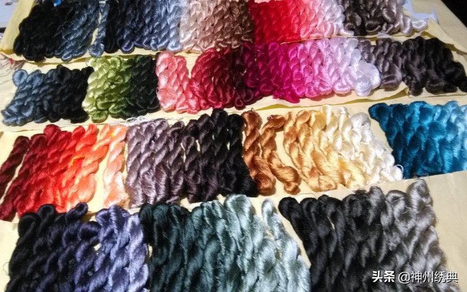 初学刺绣的十种基本针法,刺绣基础绣法