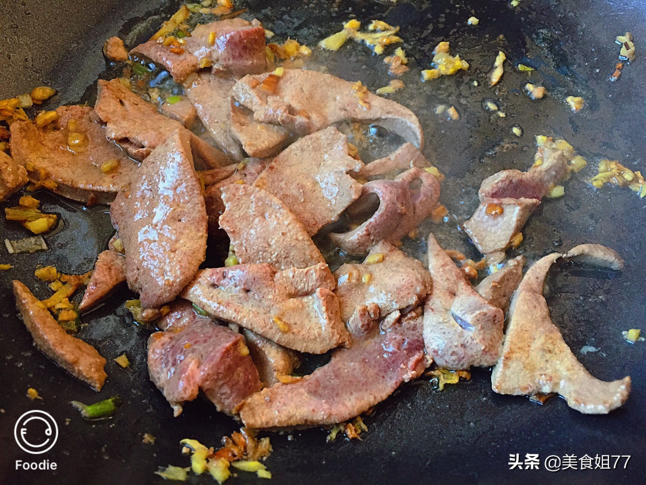 好吃不腥的猪肝汤,老母亲煮好的菜