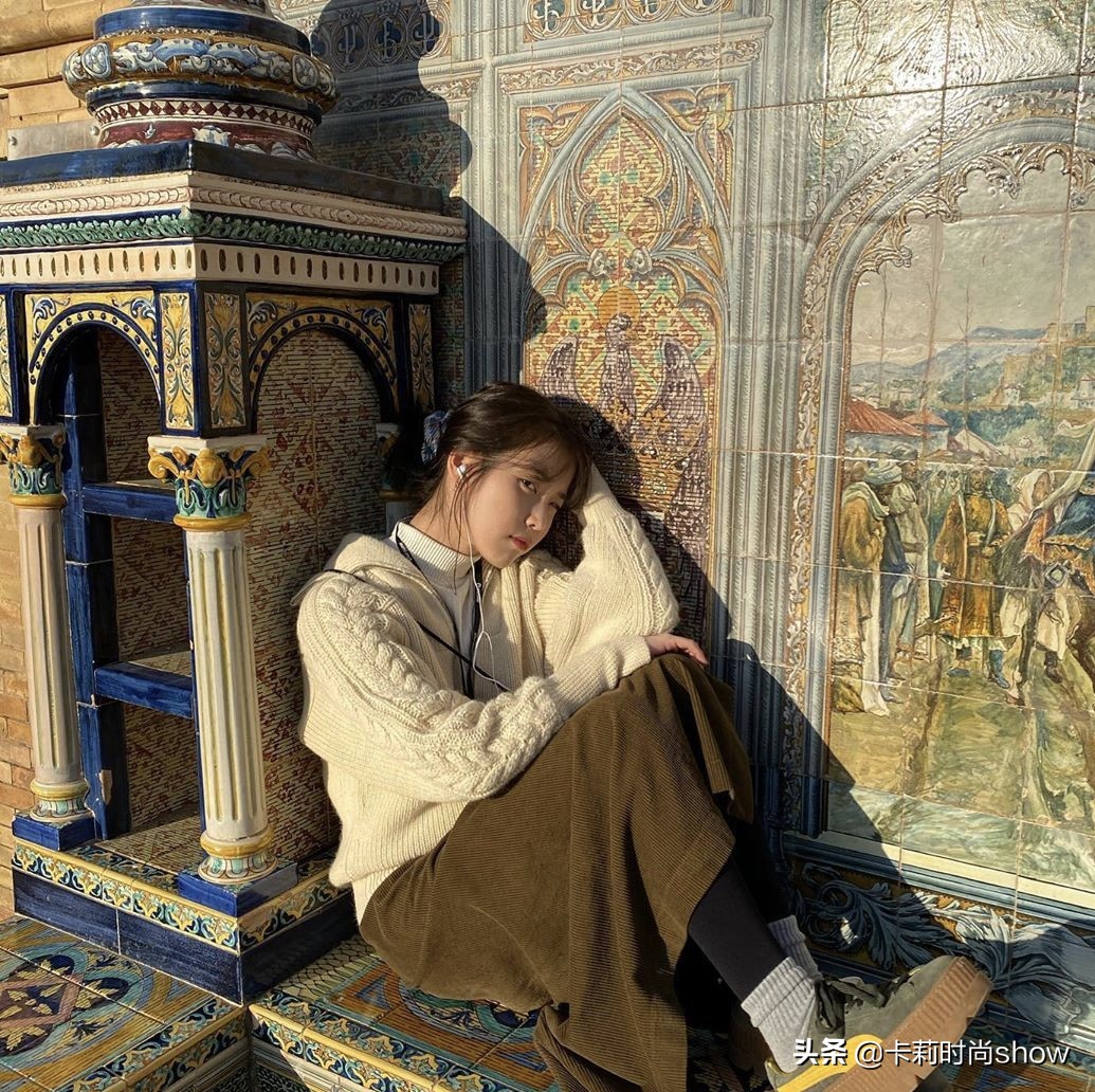 跟着iu学穿搭时髦又好看,身高160怎么穿显高