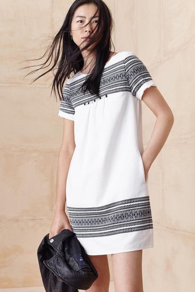 刘雯风波之后第一次出镜，Madewell春夏系列，演绎低调时尚