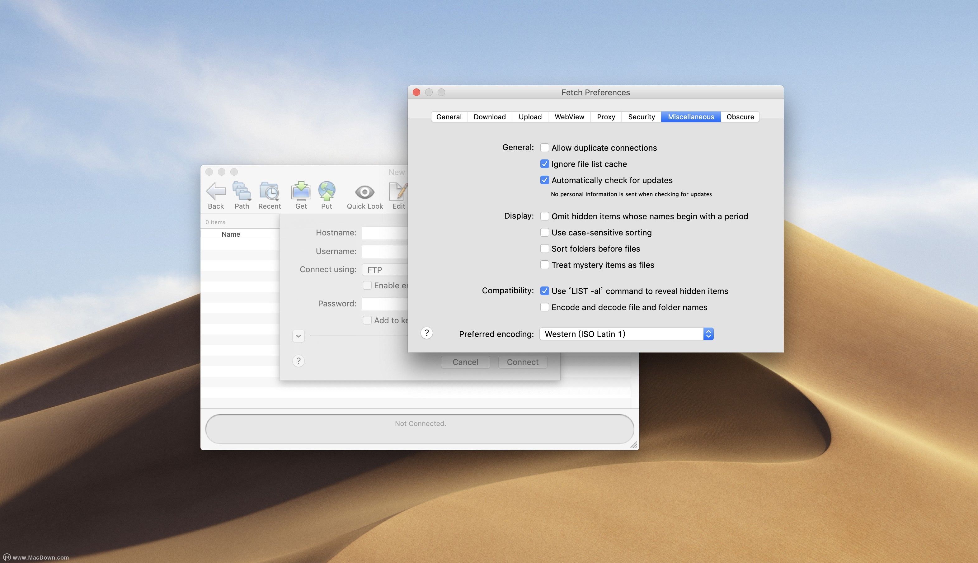 FetchforMac,ftp上传工具