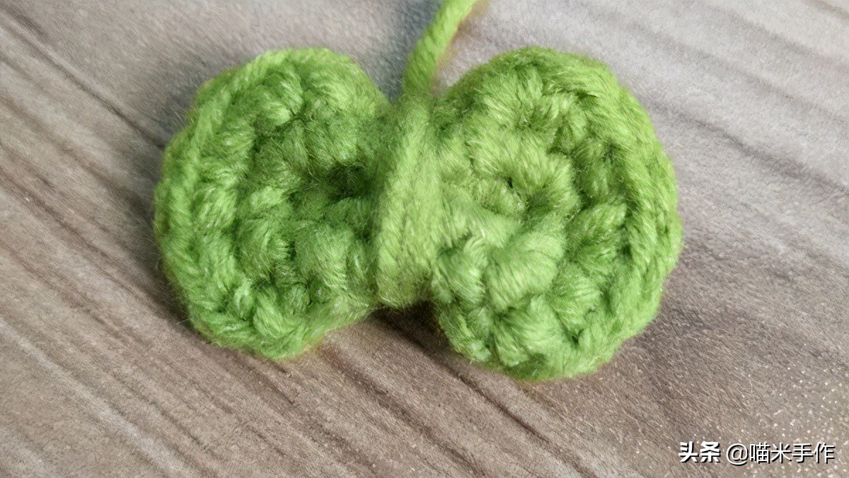 零基础毛线钩花朵,蝴蝶结发绳钩织教程大全