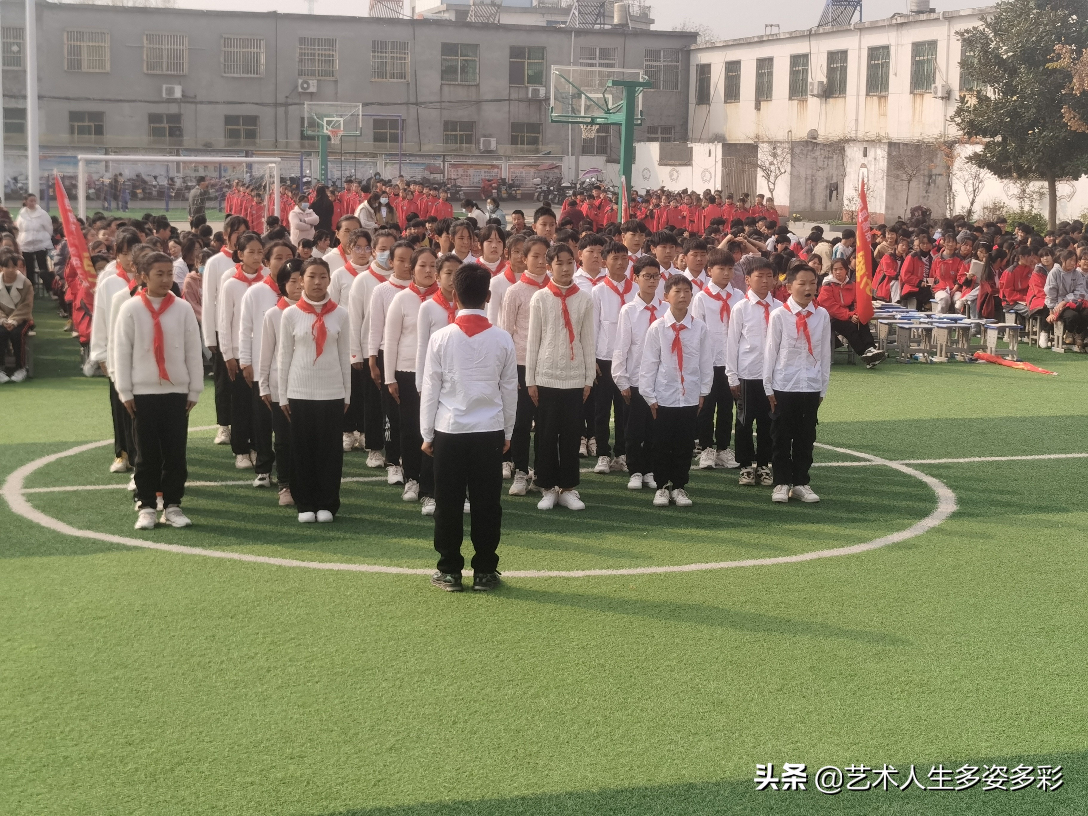 公园路学校队形队列比赛,祥城中学队列队形比赛